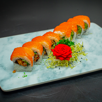 Tempura crevette avocat